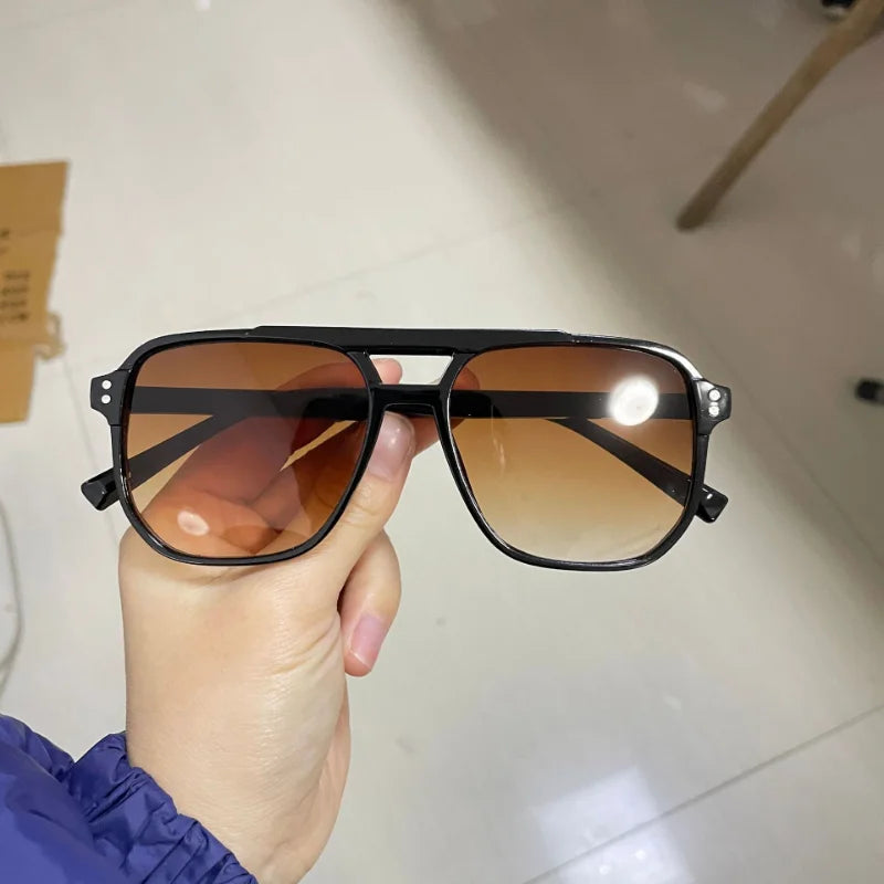 2024 New Small Frame Sunglasses Men'S Classic Vintage Square Sun Glasses Women'S Outdoor Leisure Eyewear UV400 Oculos De Sol